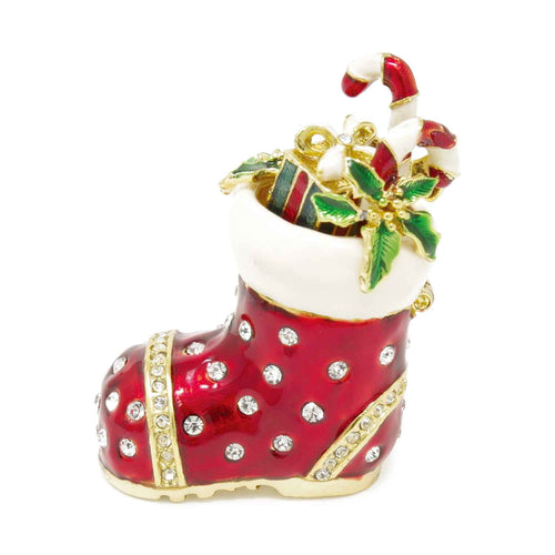 Xmas Stocking Trinket Box