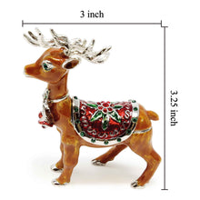 Load image into Gallery viewer, Reindeer Trinket Box