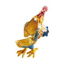 Load image into Gallery viewer, Rooster Trinket Box