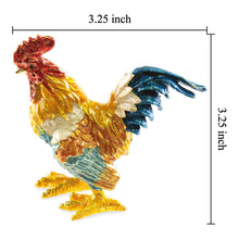 Load image into Gallery viewer, Rooster Trinket Box