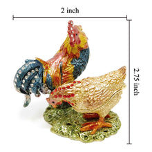 Load image into Gallery viewer, Chickens Trinket Box