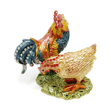 Load image into Gallery viewer, Chickens Trinket Box