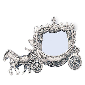 Just Married, Carriage Picture Frame, 4" x 6"