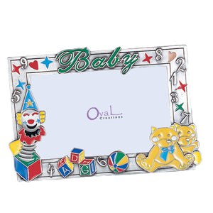 Baby, Crown, Toys Picture Frame, 4" x 6"
