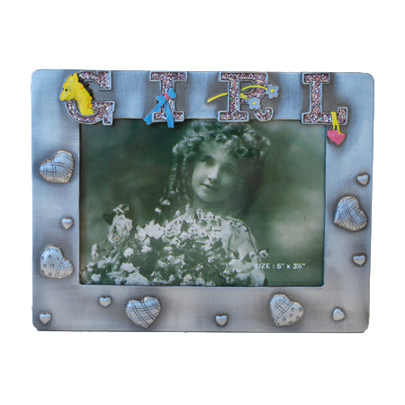 Girl Picture Frame, 3.5