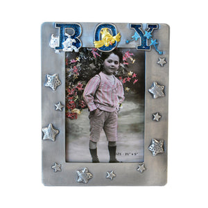 Boy Picture Frame, 3.5" x 5"
