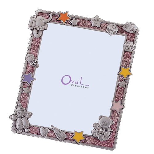 Baby Girl Picture Frame, Pink, 6