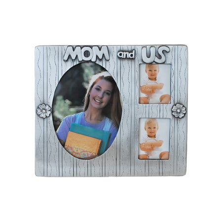 Mom & Us, 3 Holes Picture Frame