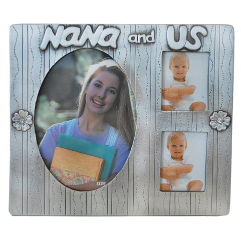 Nana & Us, 3 Holes Picture Frame