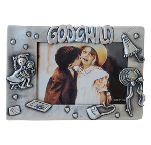 Godchild Picture Frame, 3.5" x 5"