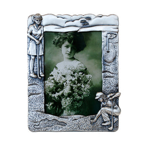 Golf Girl, Vertical Picture Frame, 3.5" x 5"