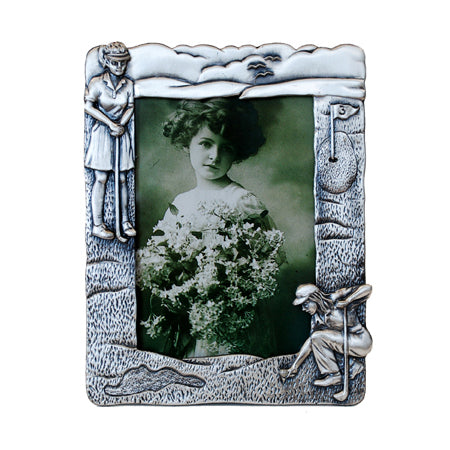 Golf Girl, Vertical Picture Frame, 3.5