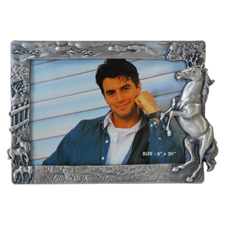 Horses Picture Frame, 3.5