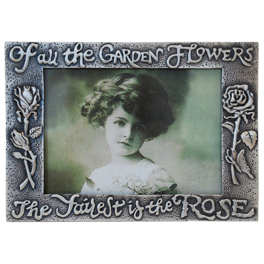 Fairest Rose Picture Frame, 3.5