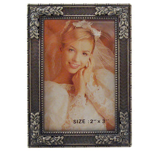 Flowers Picture Frame, 2" x 3"
