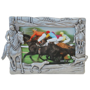 Horse Racing Picture Frame, 3.5" x 5"
