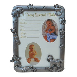 Baby with Horse Picture Frame, 6" x 8"