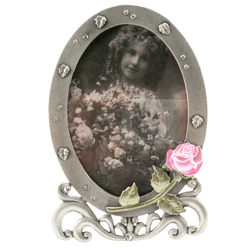 Rose Picture Frame, 3.5