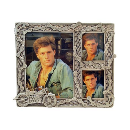 Motorcycle, 3 Holes Picture Frame