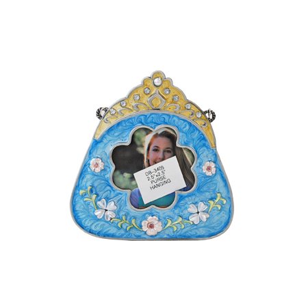 Purse Picture Frame, Blue, 2.5