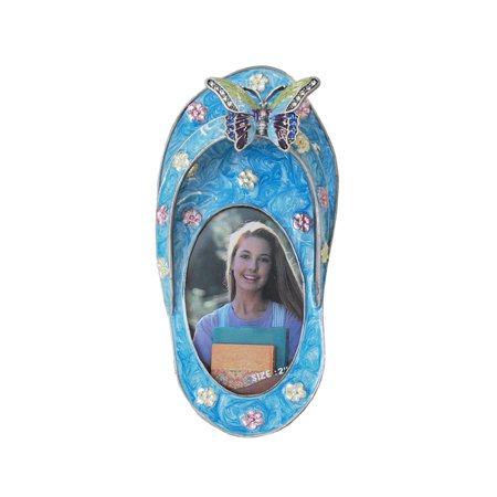 Sandal Picture Frame, Blue, 2