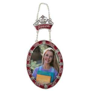 Queen Picture Frame, Red, 3.5" x 5"