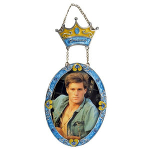 Prince Picture Frame, Blue, 3.5" x 5"