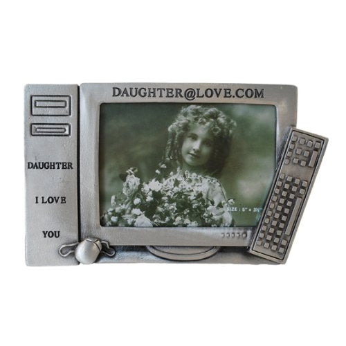 Daughter@Love.Com Picture Frame, 3.5