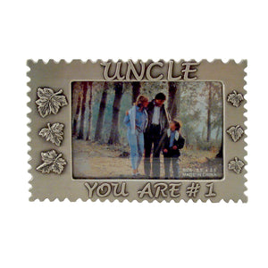 Uncle, You Are #1 Picture Frame, 2.5" x 3.5"