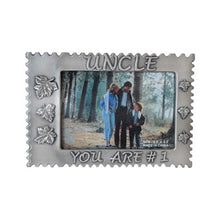 Load image into Gallery viewer, Uncle, You Are #1 Picture Frame, 2.5&quot; x 3.5&quot;