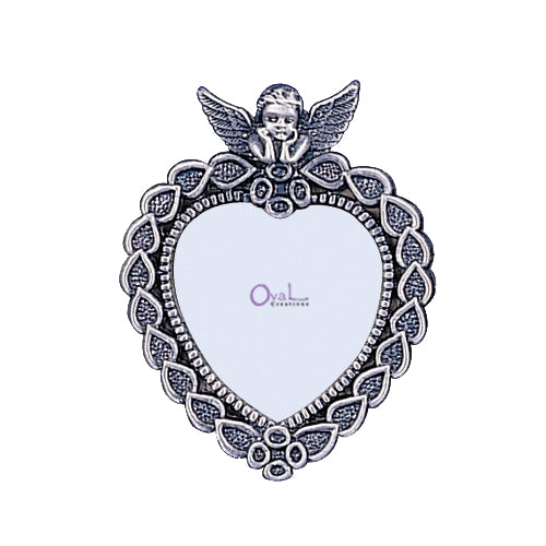 Mini Angel with Heart Picture Frame, 1.5