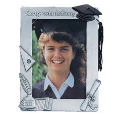 Graduation, Congratulations Picture Frame, 3.5" x 5"