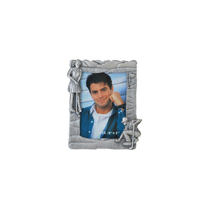 Golf Boy & Girl, Vertical Picture Frame, 2" x 3"