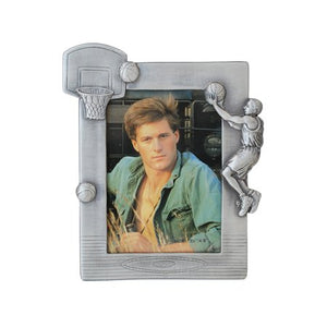 Basketball Boy, Vertical Picture Frame, 3.5" x 5"