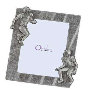 Football Boy, Vertical Picture Frame, 3.5" x 5"