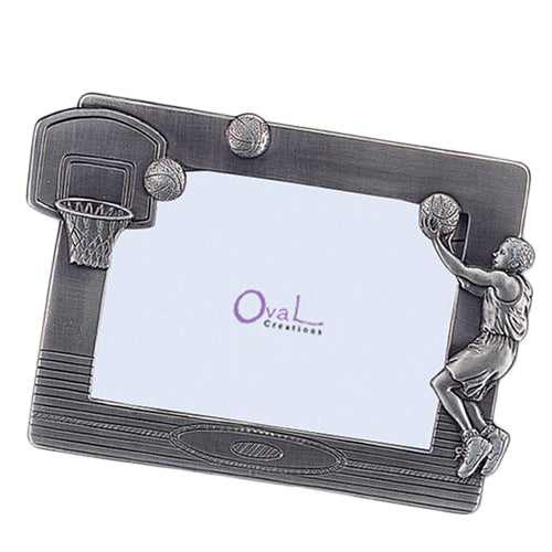 Basketball Boy, Horizontal Picture Frame, 3.5