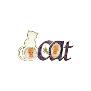 Cat, 2 Holes Picture Frame