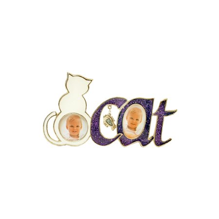 Cat, 2 Holes Picture Frame