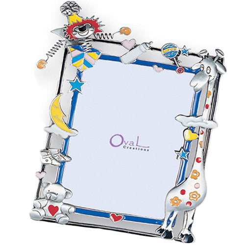 Crown, Giraffe, Bear Picture Frame, 4