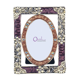 Florentine Clay Picture Frame, 2" x 3"