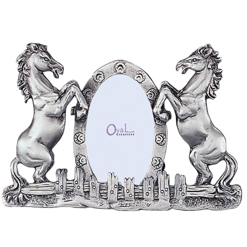 Twin Horses Picture Frame, 2