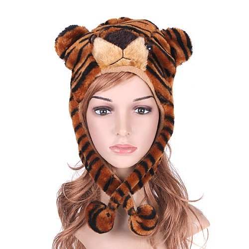 Brown Nose Bengal Plush Hat