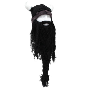 Beard Head Barbarian Pillager, Black