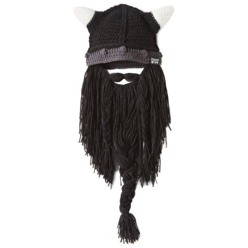 Beard Head Barbarian Pillager, Black