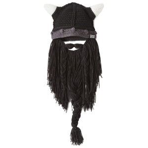 Beard Head Barbarian Pillager, Black