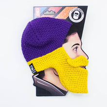 Load image into Gallery viewer, Beard Head Classic Beard Head, Purple Yellow