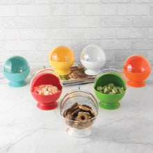 Load image into Gallery viewer, Gourmet Art Acrylic Roll Top Serving Bowl, Red