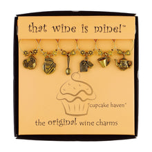 Load image into Gallery viewer, Wine Things 6-Piece Teatime Wine Charms