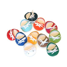 Load image into Gallery viewer, Drinkwear 2-Piece Tennis Shoe Coaster, Orange